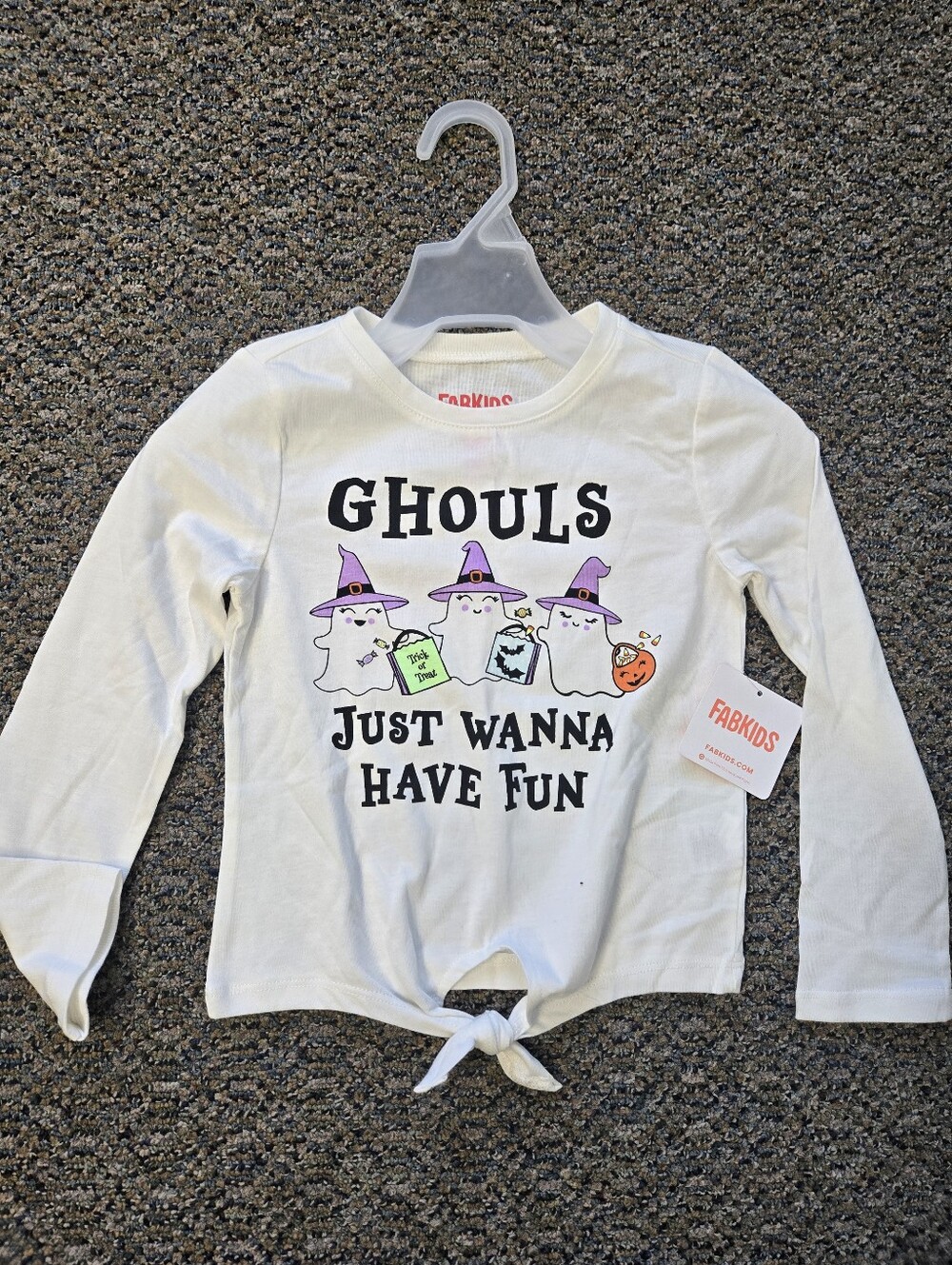 Girls XS Ghouls Long Sleeve Shirt